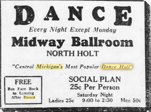 Midway Gardens (Midway Ballroom) - April 1932 Ad (newer photo)